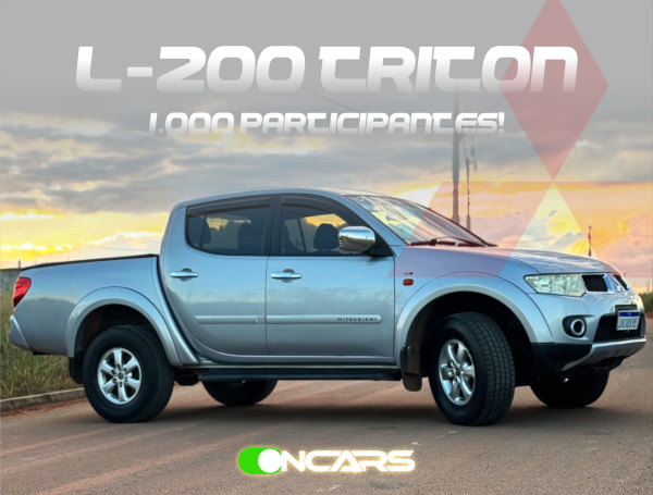 L-200 TRITON HPE 3.2 DIESEL 1.000 NÚMEROS!